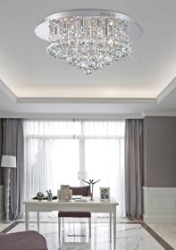Dahlia Crystal Ceiling Lights Deco Flush Crystal Fittings Dahlia Crystal Ceiling Lights Deco Flush Crystal Fittings